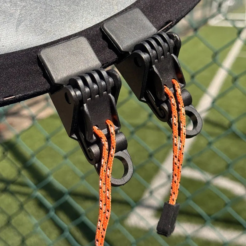 4/1pcs Sturdy Heavy Duty Tent Clips Outdoor Tarpaulin Clamps Anti-wind Fixed Tent Reinforced Tarp Clips Hook for Outdoor