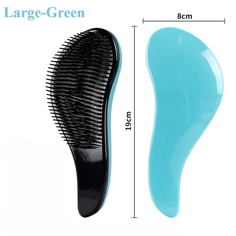 Magic Hairbrush Anti-Tangling Curly Hair Comb Scalp Massage Anti-static Grooming Smooth Soft Brush Wig Salon Hair Styling Tools