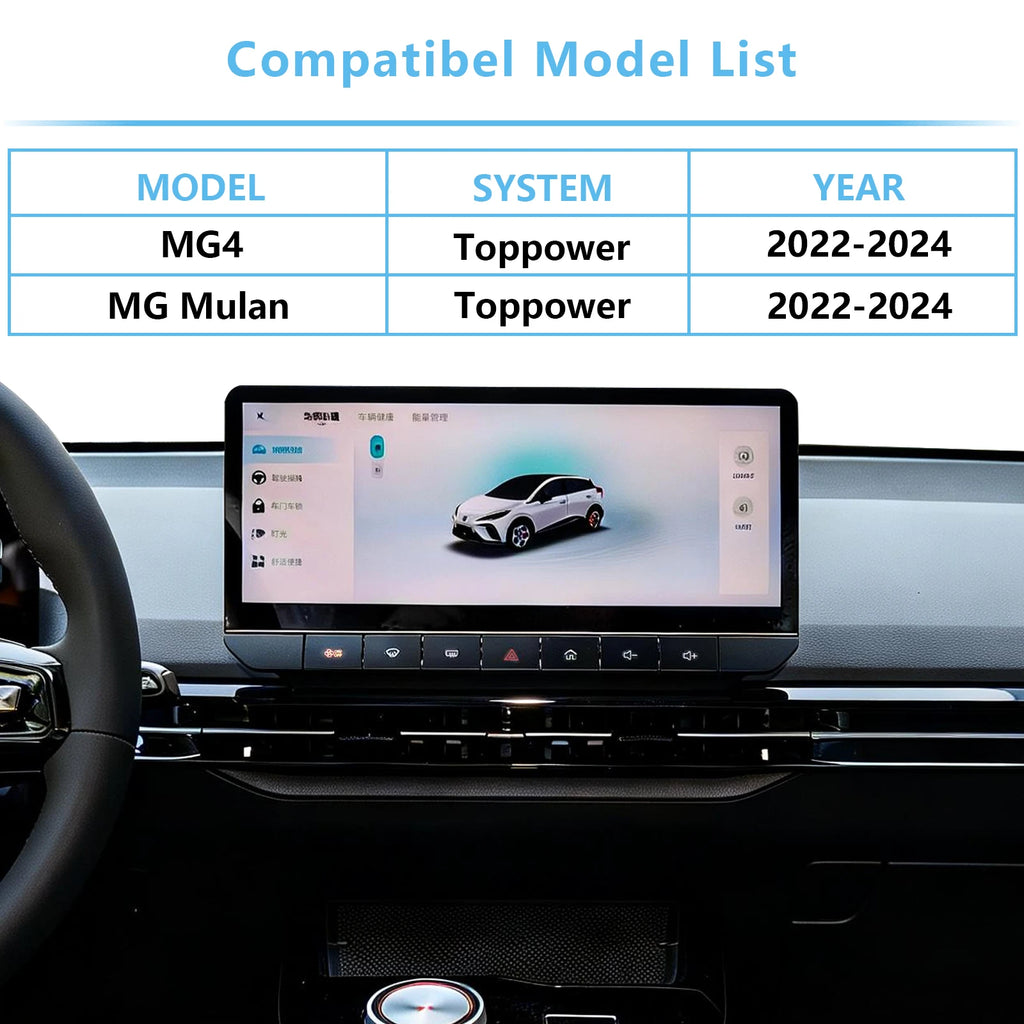 AHD Backup Camera Interface for SAIC MG4 MG Mulan, No Need Programing Code