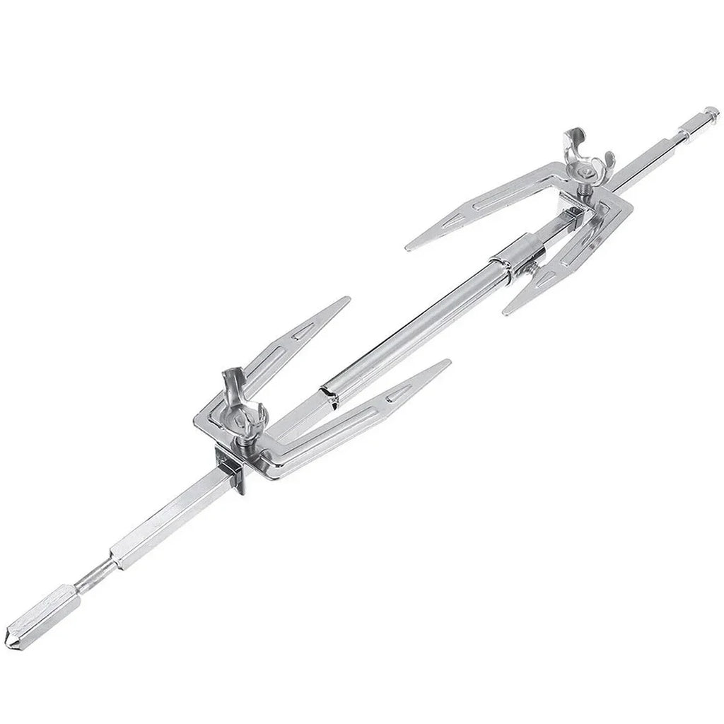 Electric Motor Meat Skewer Tool Outdoor BBQ Rack BBQ Rotisserie Grill Chicken Roaster Rod Spit Barbecue Kitchen Accessories