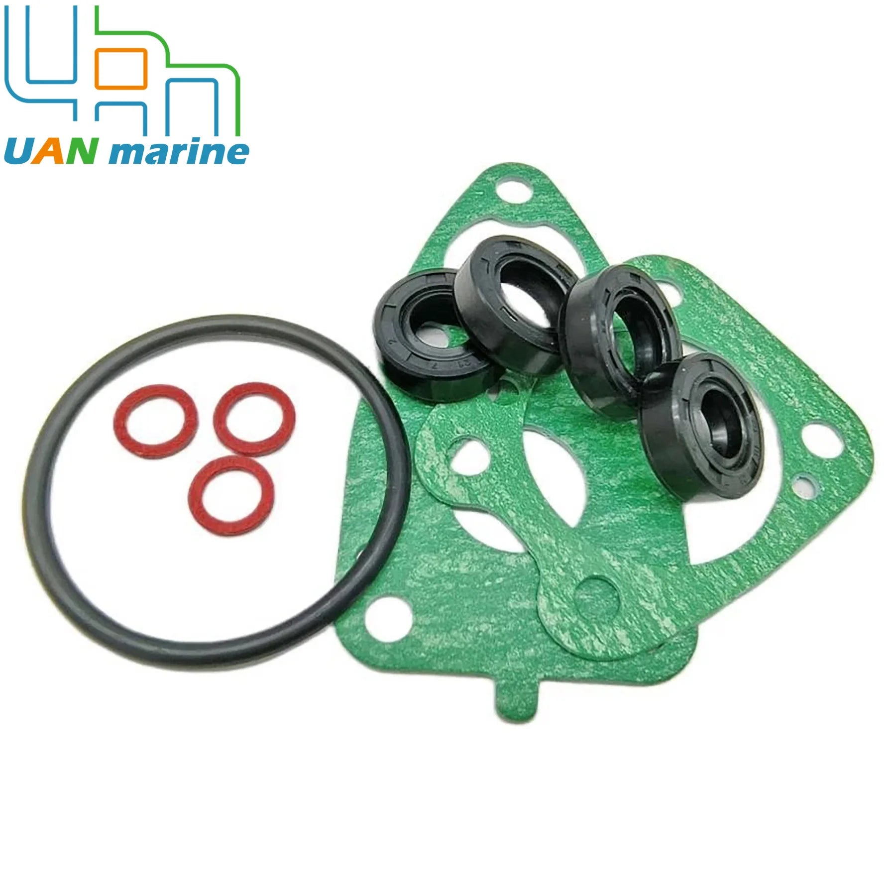 Sierra 18-0028 Lower Unit Seal Kit Compatible with Yamaha Outboard 2&4 Stroke 4 5 HP F4 Engines Models 6E0-W0001-C1 6E0-W0001-21