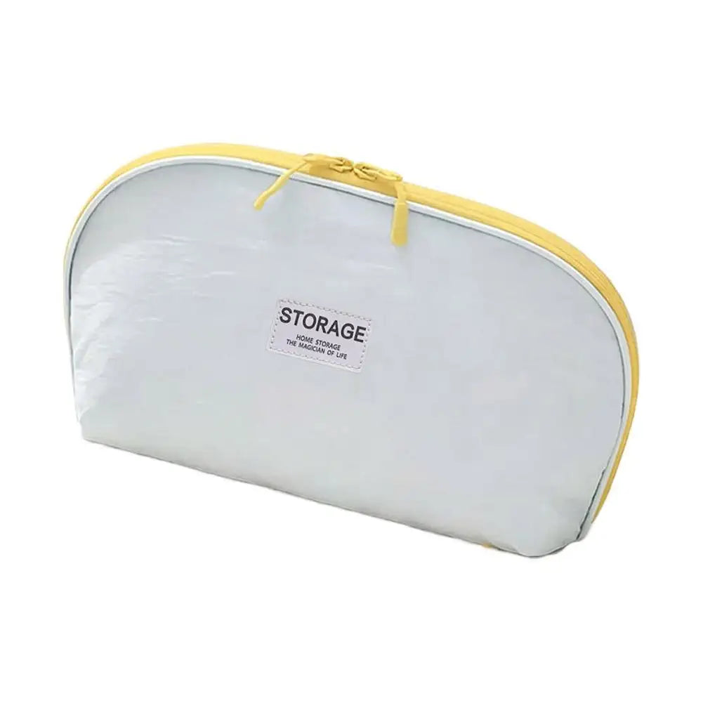 Foldable Travel Underwear Storage Bag Soft Fabric Bra Lingerie Organizer Portable Luggage Clothes Pouch For Women Trip Dorm