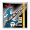Alice Double Ball-End Electric Guitar Strings Set Nickel Alloy Winding Plated Steel for Headless Electric Guitar 010-045 Light