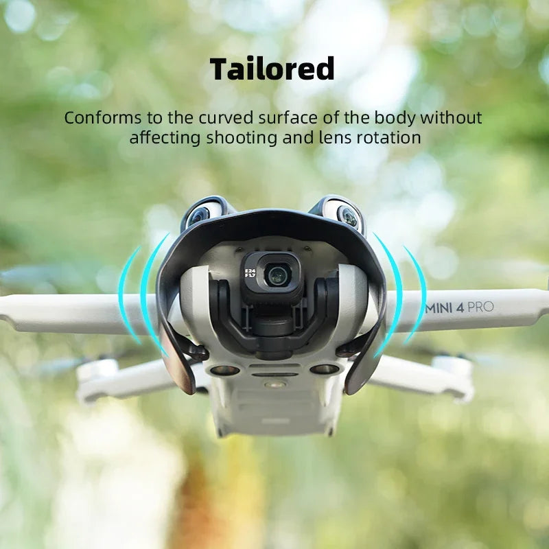 Anti-glare Lens Hood For DJI MINI 4 PRO,Camera Sunshade Gimbal Lens Protective Guard Quickly Release Drone Accessories