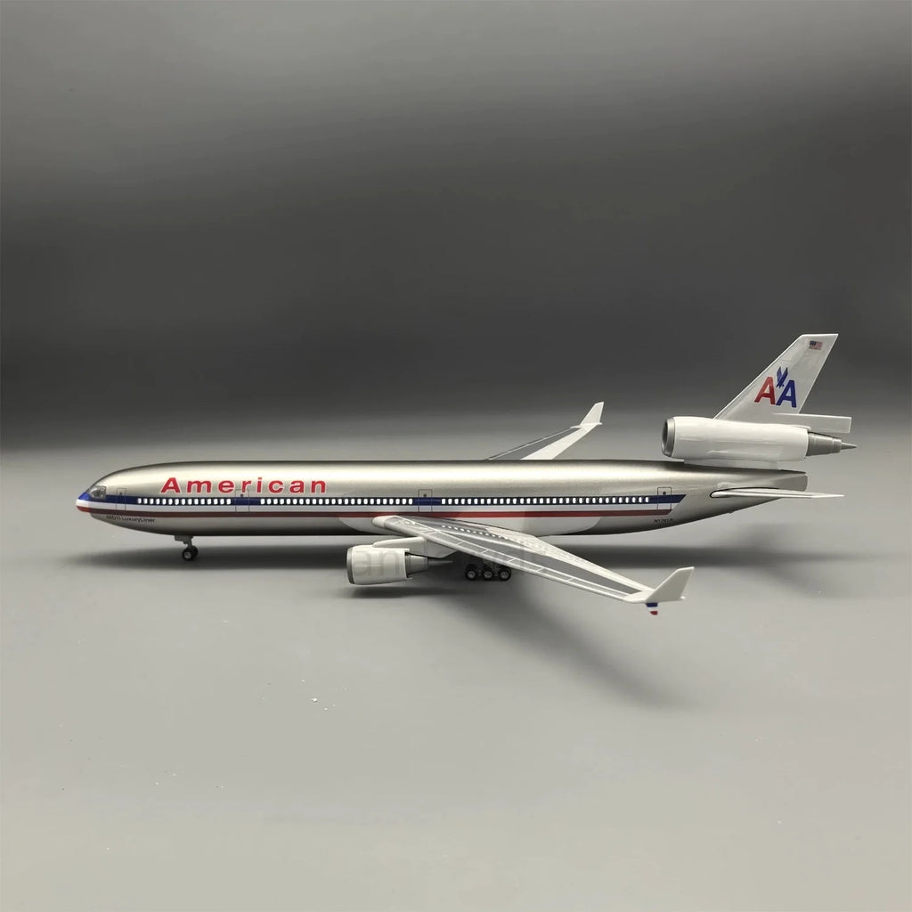 New 47cm Md11 American Aircraft Model Scale 1:130 Airplane Model Toys For Boys Miniature Airplane Souvenir Plane Toy