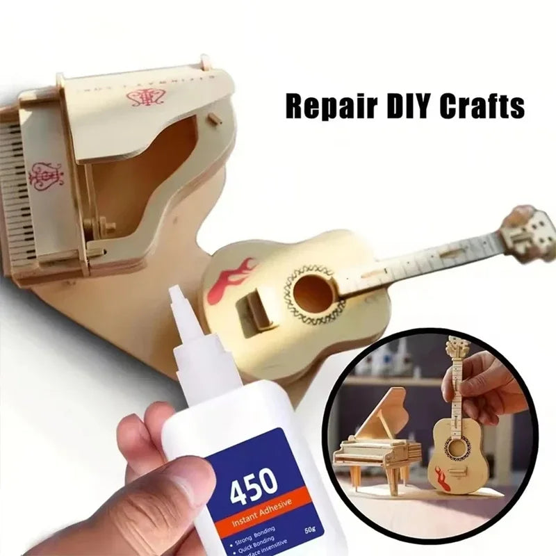 5S Super Glue Strong Universal Adhesive Shoes Glass Metal Wood Plastic Ceramic Quick Dry Instant Adhesive Industrial Strength
