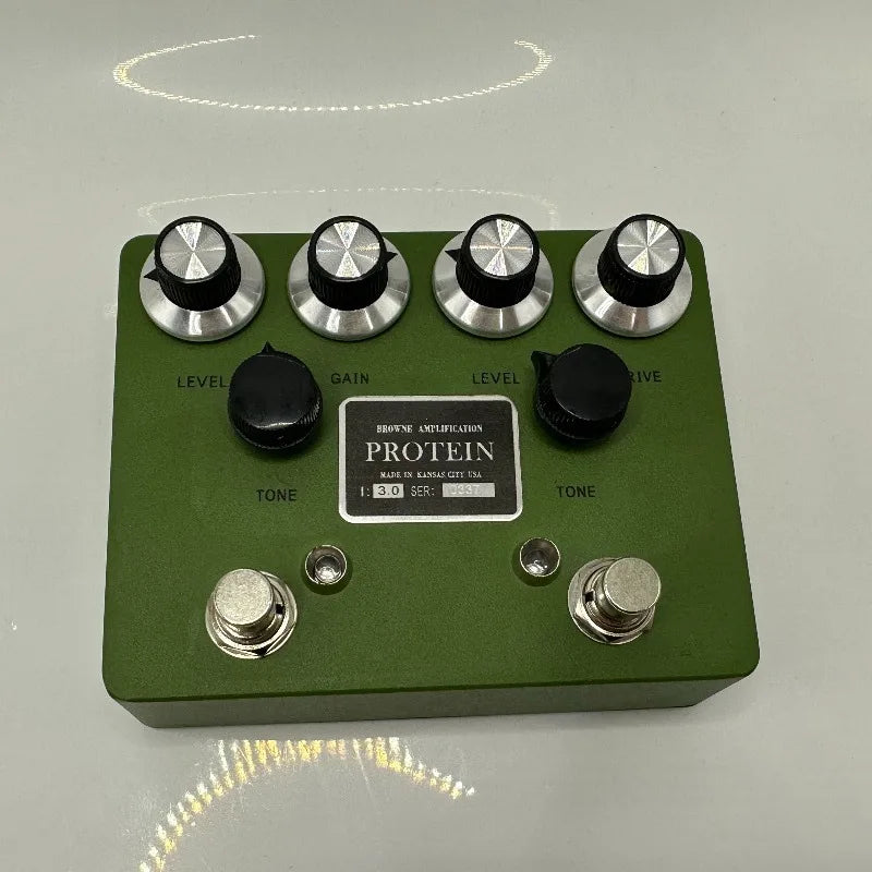 LY-ROCK BR0WNE PROTEIN Electric Guitar Overdrive Distortion Pedal, Original Clone