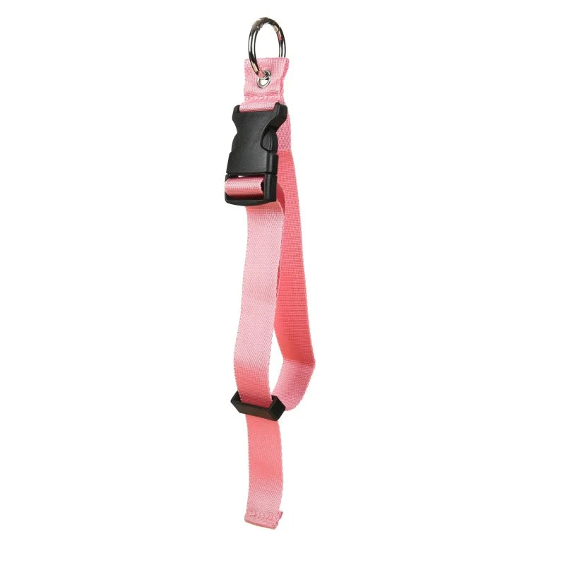 Carabiner Travel Strap for Luggage, Adjustable Elastic Bag Holder for Suitcase, Portable Hook and Loop Strap for Handbag Backpac