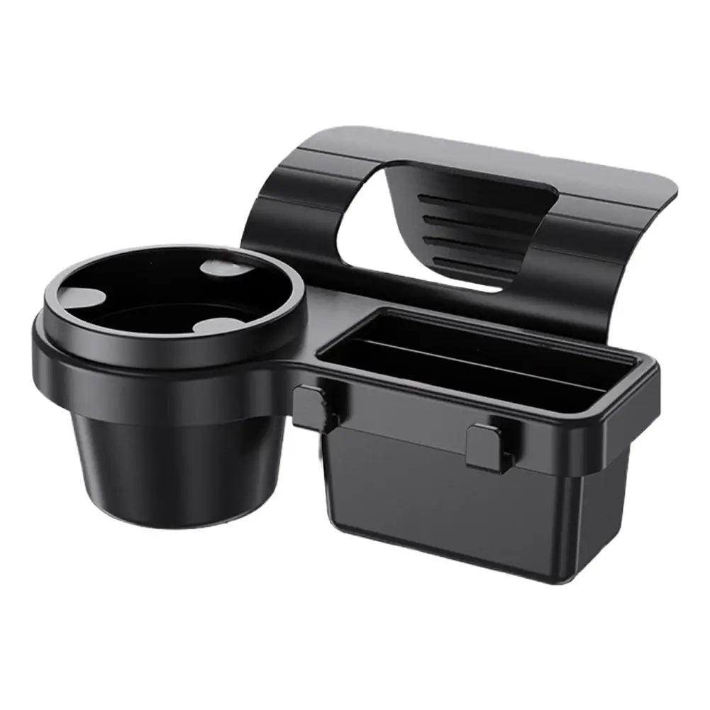 Upgrade Car Cup Holder Phone Mount Tray Side Door Window Storage Barrel Pocket Hanging Rack Auto Interior Accessories