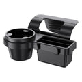 Upgrade Car Cup Holder Phone Mount Tray Side Door Window Storage Barrel Pocket Hanging Rack Auto Interior Accessories