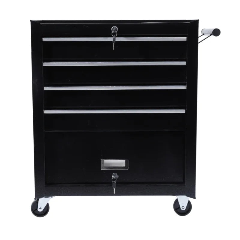 Portable Tool Cabinet Multi Layer Drawer Storage Cart Mobile Silent Wheel Organize Cabinet Auto Repair Workshop Tool Handcart