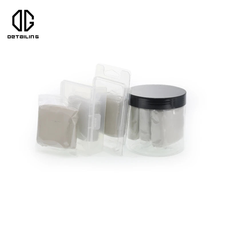 DETAILING 3pcs 100g Car Clay Cleaning Bar Washing Mud Set Magic Clay Bar Fine Medium King Grade Detailing Cleaner