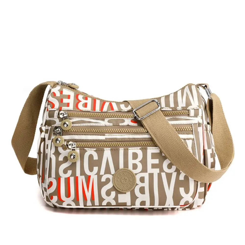 Oxford Cloth Oxford Cloth Crossbody Bag Multilayered Korean Style Mommy Bag Message Bag Phone Bag Large Capacity Crossbody Bag