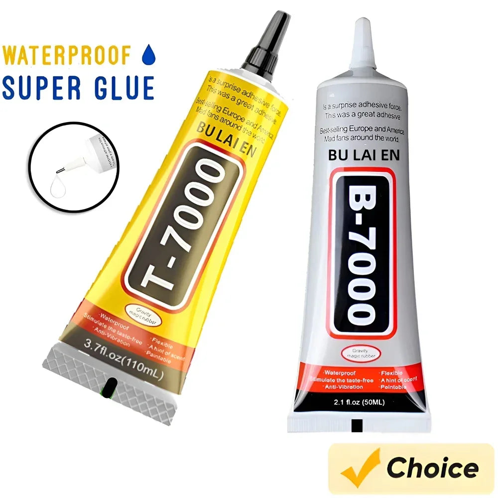 15/50/110ML Glue DIY Clear Contact Phone Screen Repair Adhesive Universal Glass Plastic Manual With Precision Applicator Glue