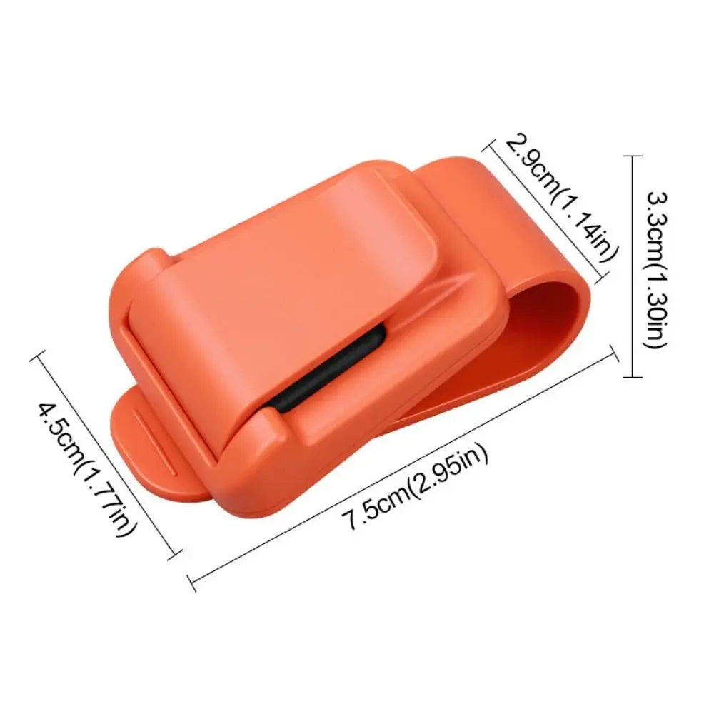 Universal Universal Car Glasses Clip Shock-proof Stable Car Sunglasses Holder ABS Frame Clip Automotive Hanger Card