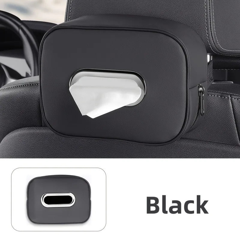 1PC Car Tissue Box Holder, Universal Vehicle Tissue Paper Box