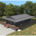 Customizable 20-foot Multi-functional Modular Container House Prefabricated Container Office 4-room Folding House