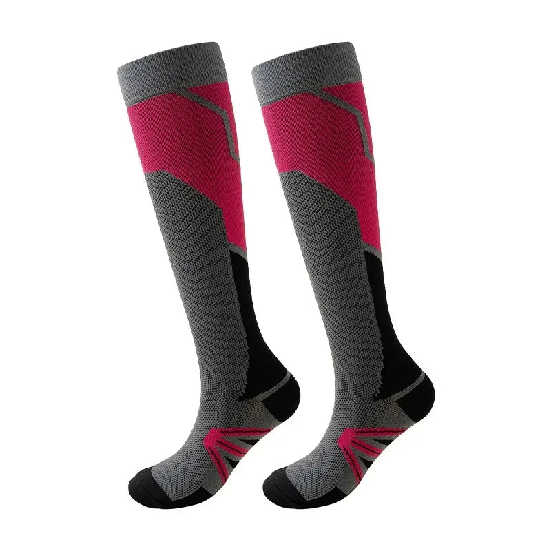 Compression Socks Varicose Veins Socks Pregnancy Anti Fatigue Blood Circulation Socks Gym Outdoor Cycling Football Fitness Socks