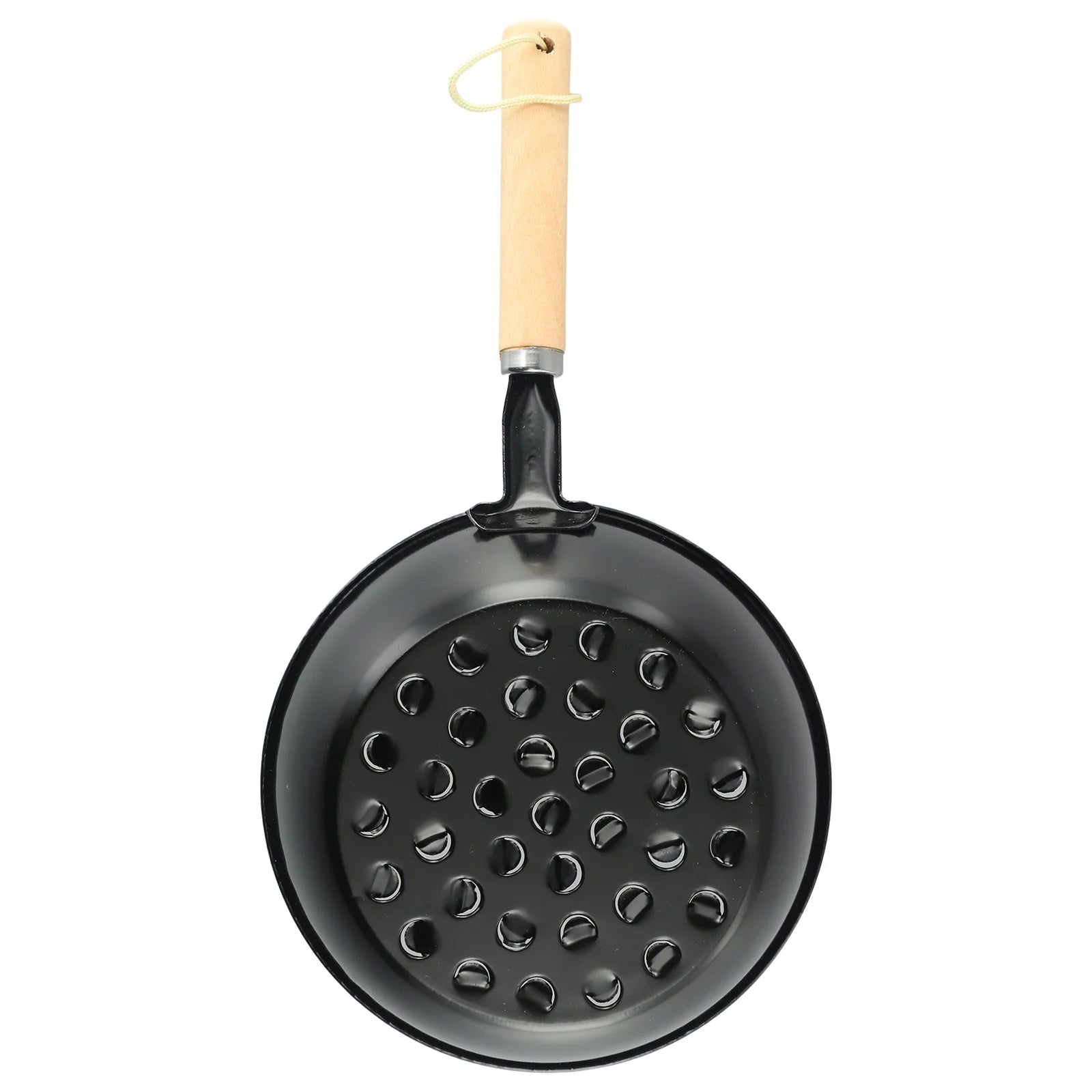 Charcoal Brazier Portable Outdoor Camping Barbecue Brazier Wooden Handle Fire Starter BBQ Grill Cooking Tools Charcoal Chimney
