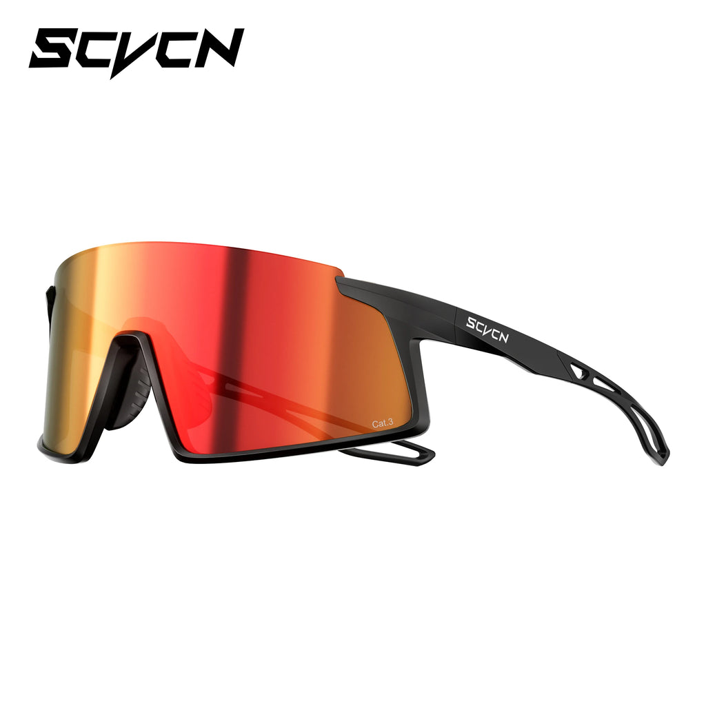 SCVCN 2026 Hiking Eyewear Men's Cycling Sunglasses Photochormic Glasses UV400 Outdoor Sports Goggles Camping MTB Bike Glasses