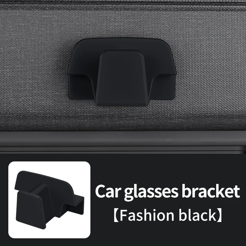 New Sun Visor Glasses Holder Car Sunglasses Clip Data Cable Storage Holder Car Sunglasses Holder Eyeglasses Clips Accessories