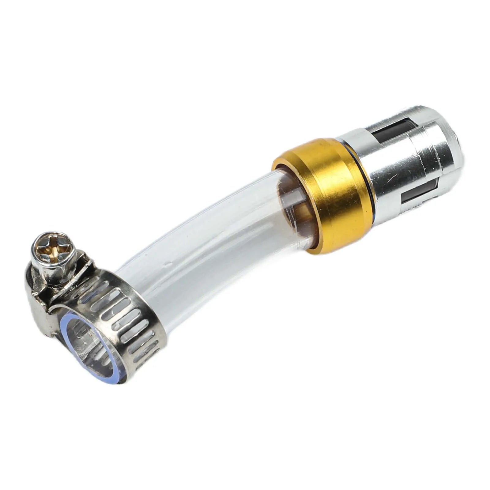 Replacement Air Filter Drain Pipe For Motorcycles Featuring Aluminum Alloy Head And Silicone Tube Suitable For Various Models