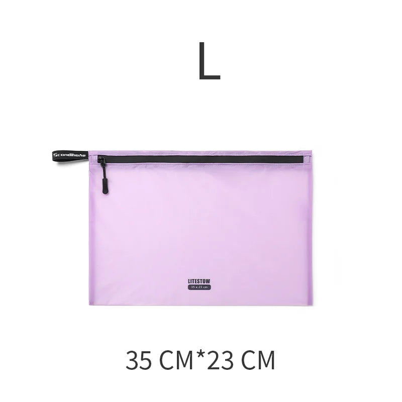 Waterproof Travel Storage Bags Set Lightweight Nylon Packing Cubes Pouch Luggage Organizer Clothes Toiletry Makeup Bag