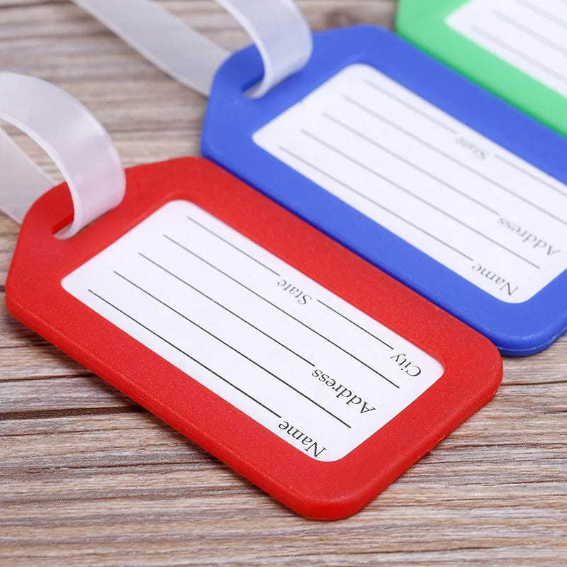 New For Tour Group Bag Luggage Tag  Airplane Boarding Labels Travel Accessories Luggage Tag Travel