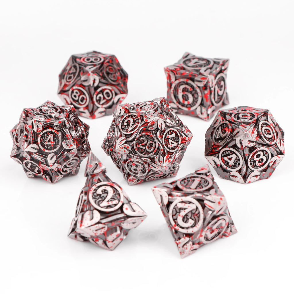 D and D Dice RPG Metal Dice for DnD Polyhedral Dice For Dungeons and Dragons Dice Role Playing Games D&D Dice Gifts Green Dice