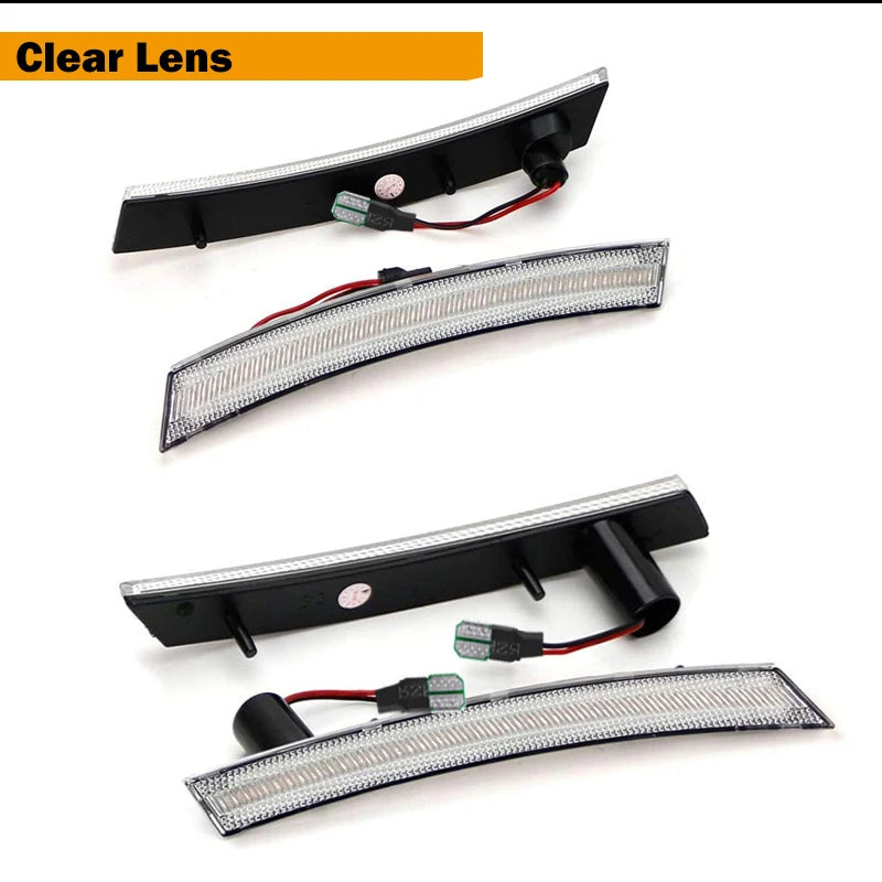 Car Front / Rear LED Side Marker Lights For MINI Cooper R50 R52 R53 2002-2008 Turn Signal Light Parking Light Fender Flare Light