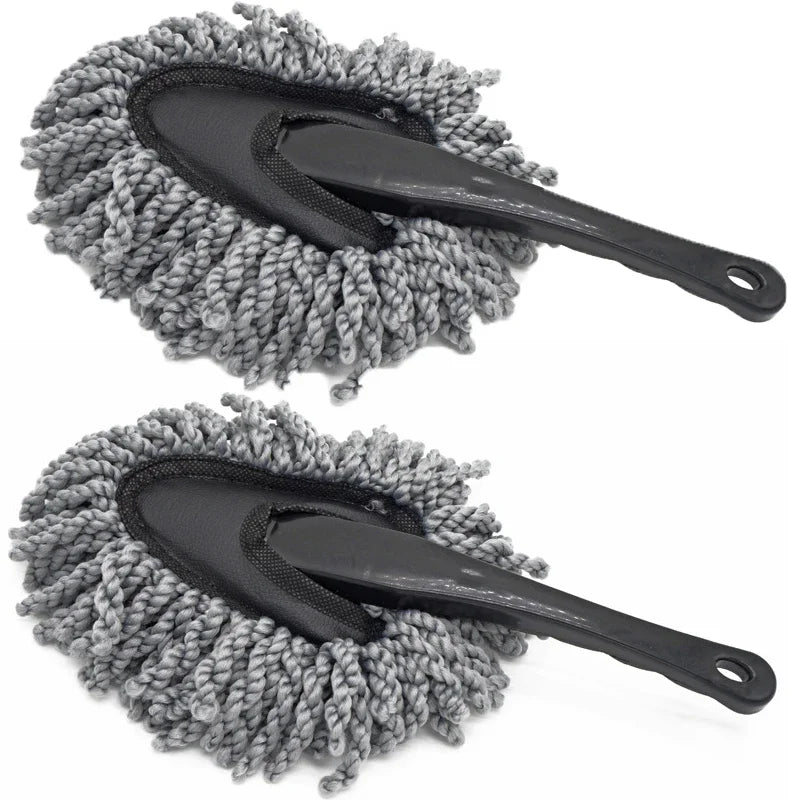 1/2Pcs Car Cleaning Tools Car Dust Mop Microfiber Washing Brush Dusting Tool Duster Home Clean Dust Removal Car Wash Brush