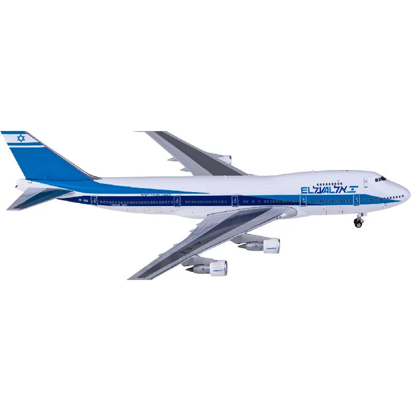 Phoenix 1:400 Metal Scale Aircraft PH11805 El Al 747-200 4X-AXB Diecasts Aviation Miniatures Avion Model Toys For Boys