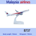 New 15.6cm Brazil Air GOL Airlines Alloy 10 Styles Boeing B737 Airways Airplane Model 1/246 Scale Metal Planes