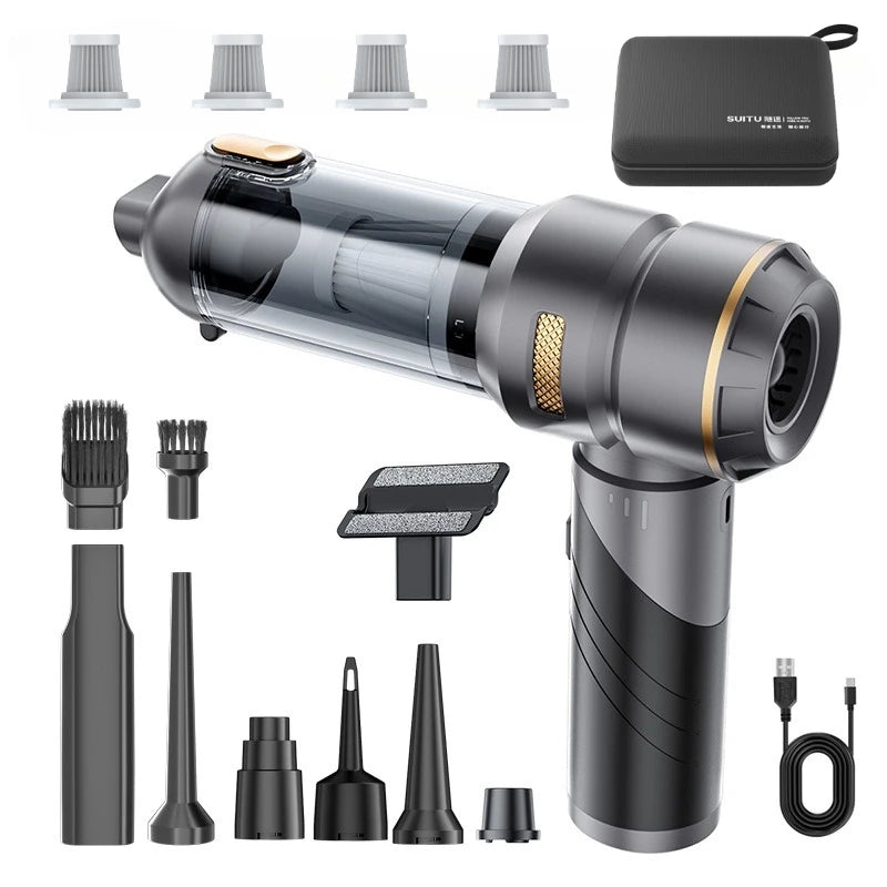 Car Vacuum Cleaner High Power Portable Handheld Wireless Brushless Motor Cleaning Machine Powerful Air Duster for Home Appliance