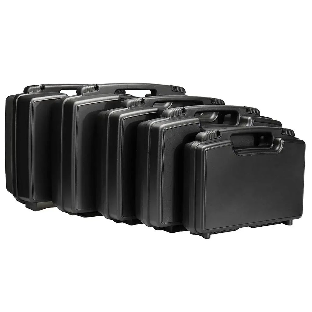 With Pre-Cut Foam Portable Plastic Hard Carry Tool Case Safety Protection Suitcase Equipment Instrument Outdoor Box