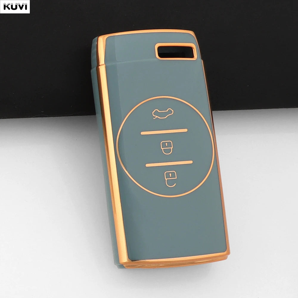 Pink TPU Car Remote Key Case Cover Fob Keychain Shell For Chery Tiggo 7 pro 8 Pro Exeed Tiggo 2 3x Arrizo 5 Pro Gx 5x EQ7 2021