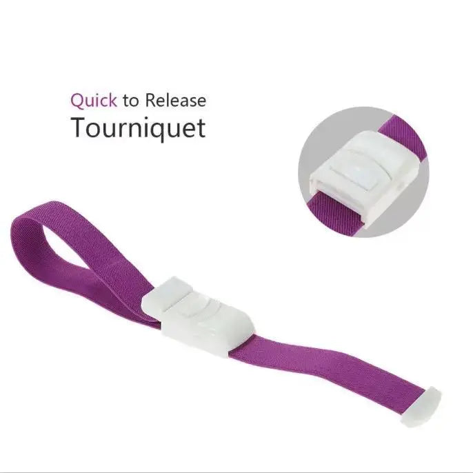 1pcs-10pcs Aid Colorful Emergency lock tourniquet Nursing rescue kit Medical tourniquet First aid outdoor camping survival kit