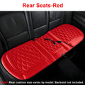 12V Universal Car Heated Seats Cushion Fast Heating Car Seat Covers Warm Winter Car Accessories Heating Pads Available Black＆Red