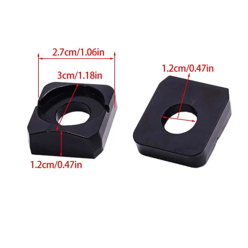 Motocross Rear Axle Blocks Chain Adjuster For Sur-Ron Surron Light Bee X & Light Bee S Electric Bike Motorcycle Universal Parts