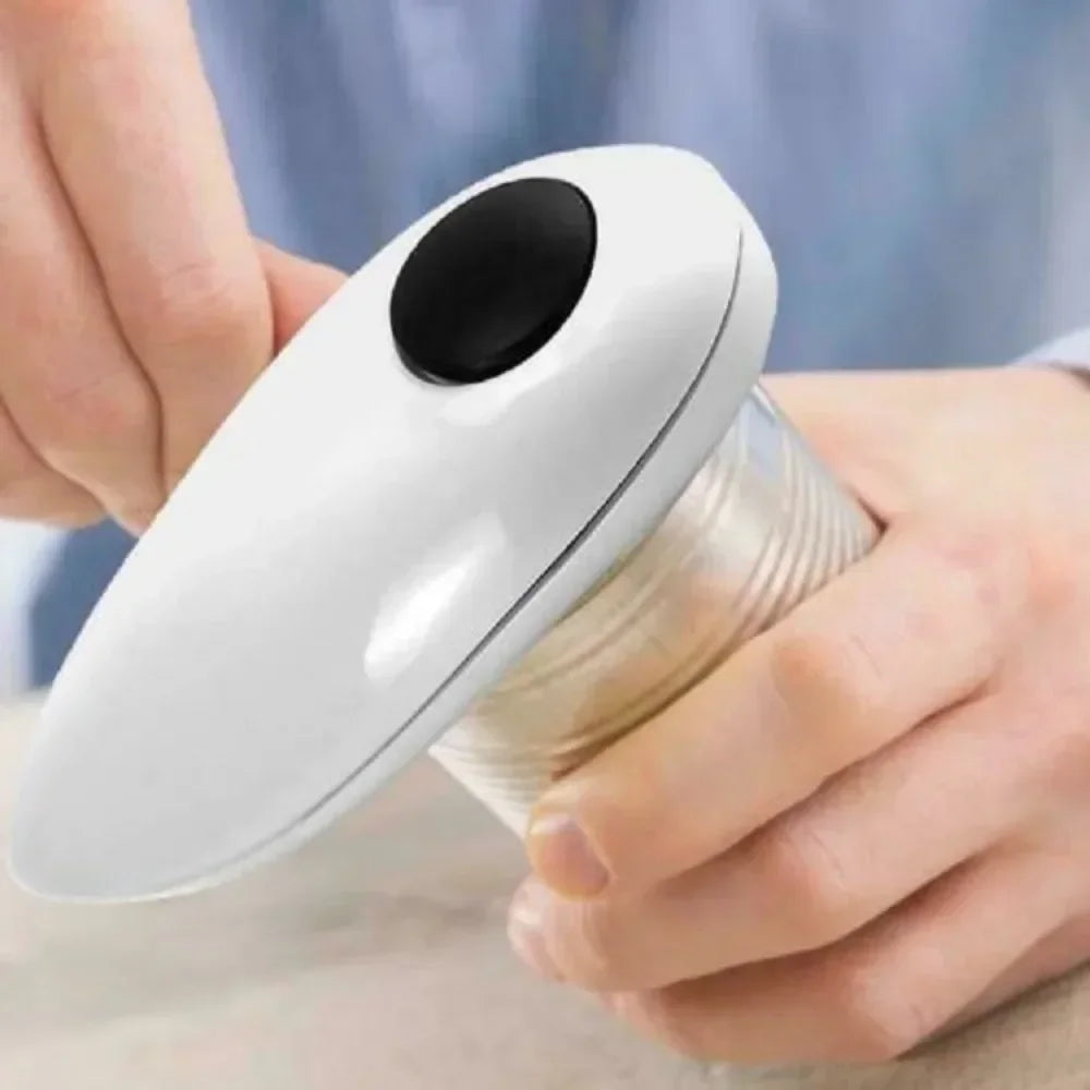 Electric Jar Opener Automatic Tin Can Open Machine Touch None Sharp Edges High Power Jar Tin Opener Kitchen Gadgets Can Openers
