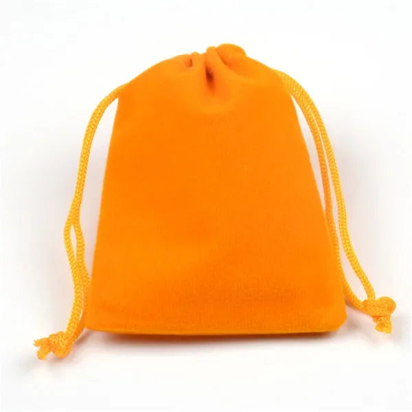 10Pcs/set Short Plush Dice Bag  Drawstring Bags For Tarots Card Jewelry Board Games RPG Game Dice High-grade Flannel Packet