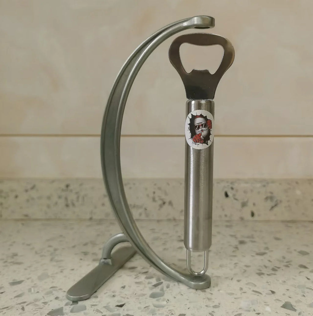 Magnetic Levitation Bottle Opener, Stands Upright Without Falling, Does Not Use Electricity, Creative Bottle Opener Decoration. Stainless Steel Bottle Opener