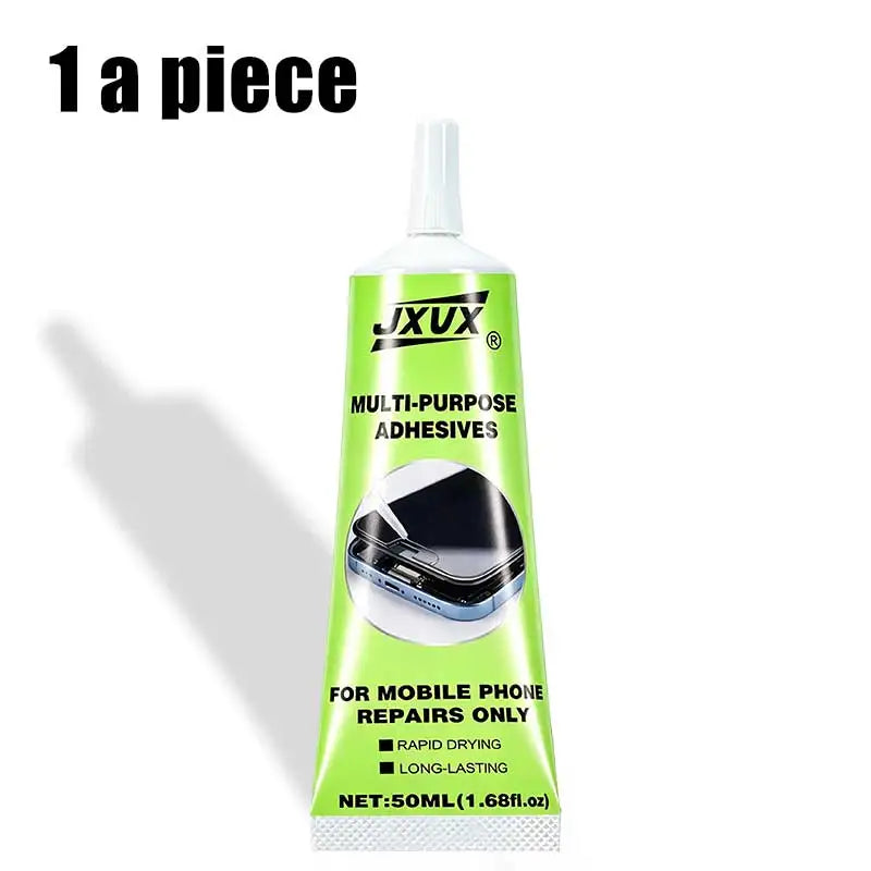 50ml B7000 Transparent Phone Repair Glue, Quick-Drying Waterproof Adhesive, Non-Yellowing, Multi-Purpose Repair, Extra Strong Waterproof Quick-Drying Resin Glue