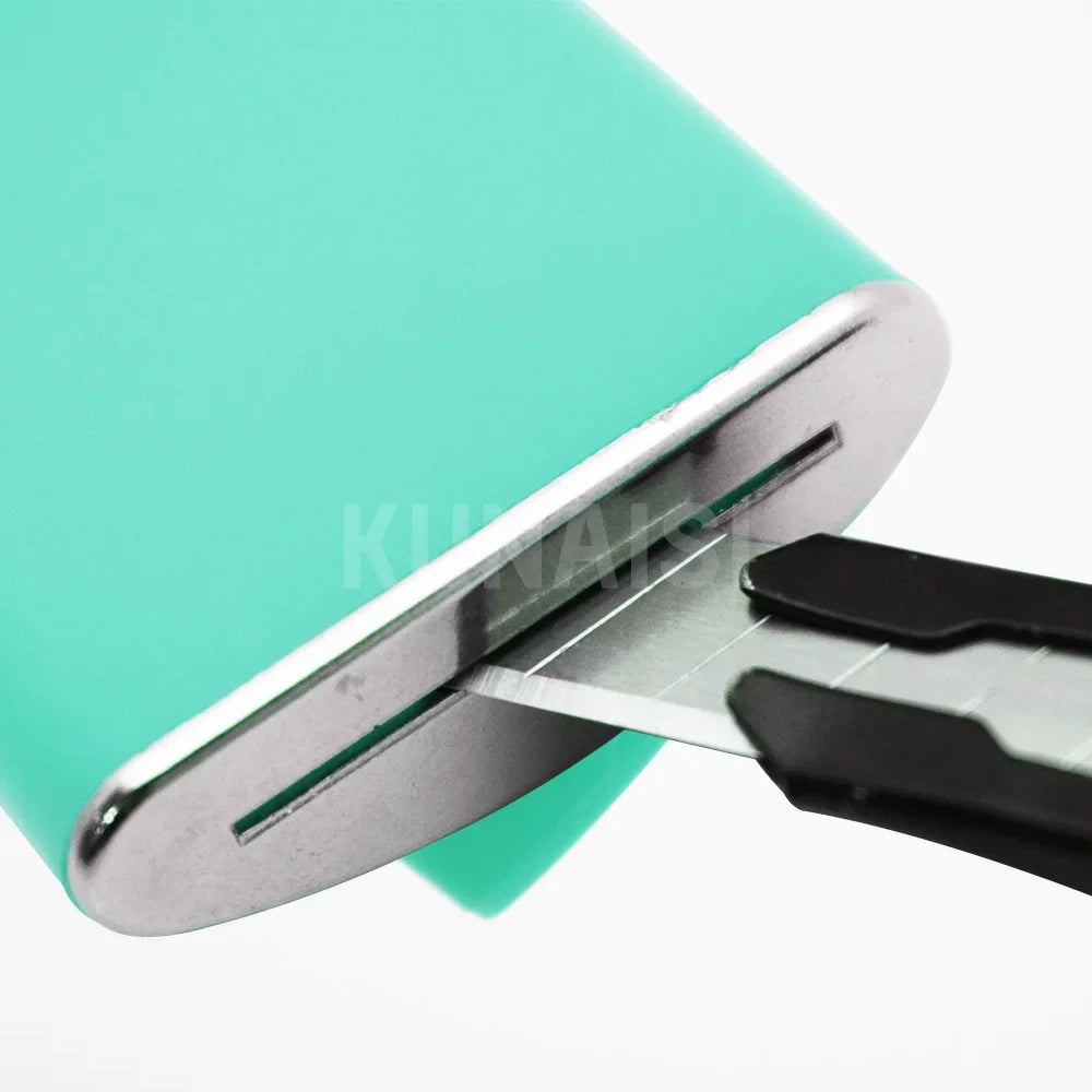 Magnetic Waste Blade Storage Box for Car Detailing Vinyl Wrap Snap-off Cutter Tools Workshop Safety Disposal Case