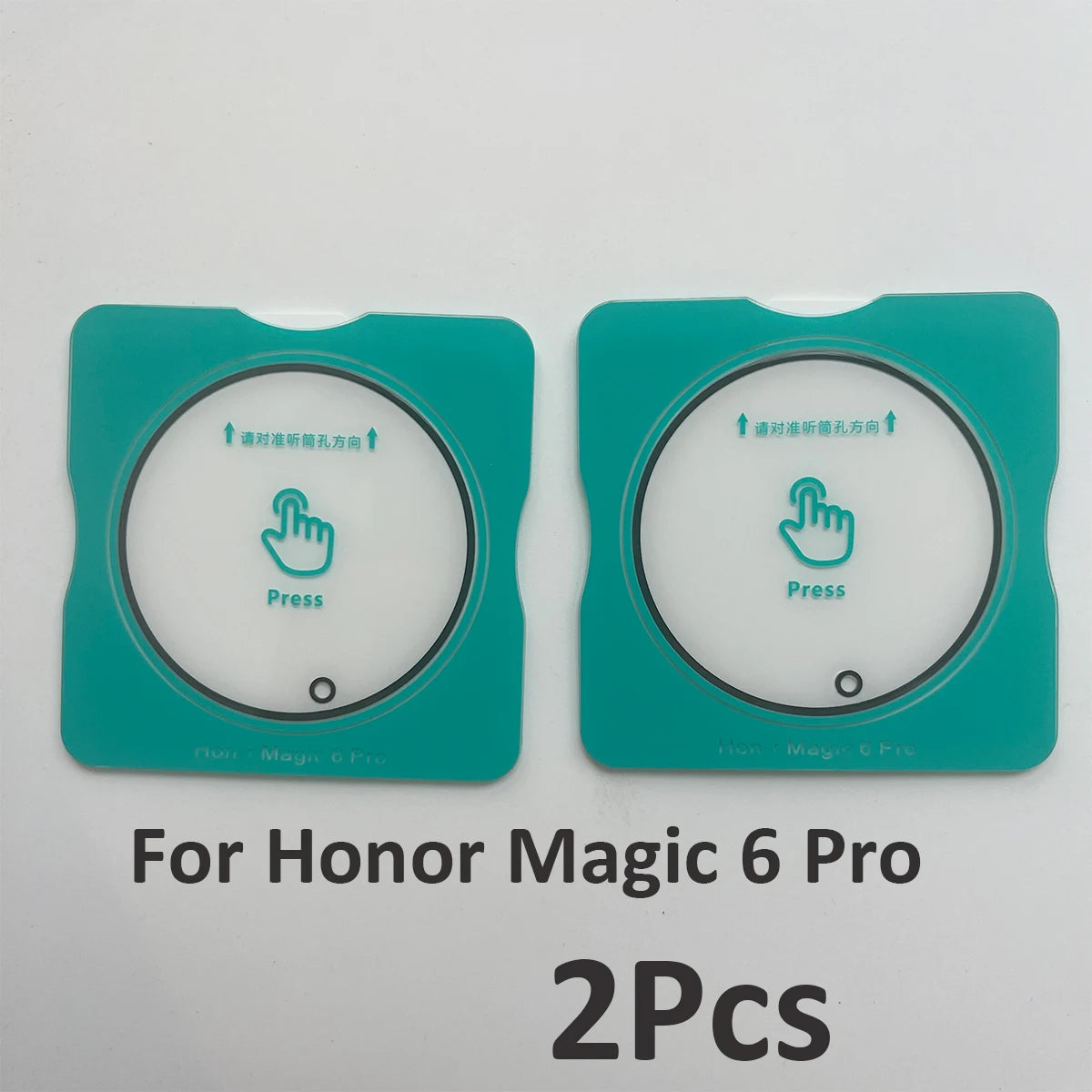 2Pcs For Honor Magic 8 7 6 Pro 7pro Camera Lens Glass Cover Locator Easy Installation Protector For X200Ultra Camera Glass Film