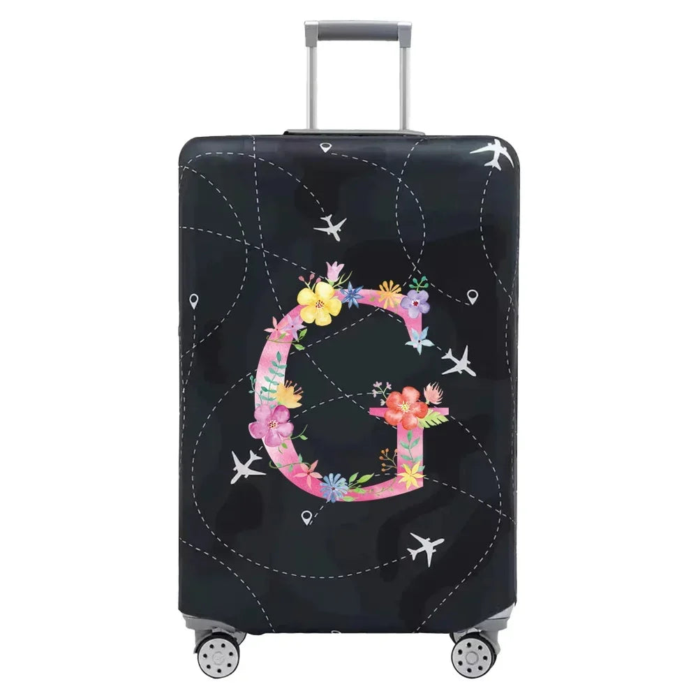 Luggage Protective Cover Elastic Dust Wear-resistant Apply 18-32 Size Pink Letter Series Protective Case Travel Accessories 2026