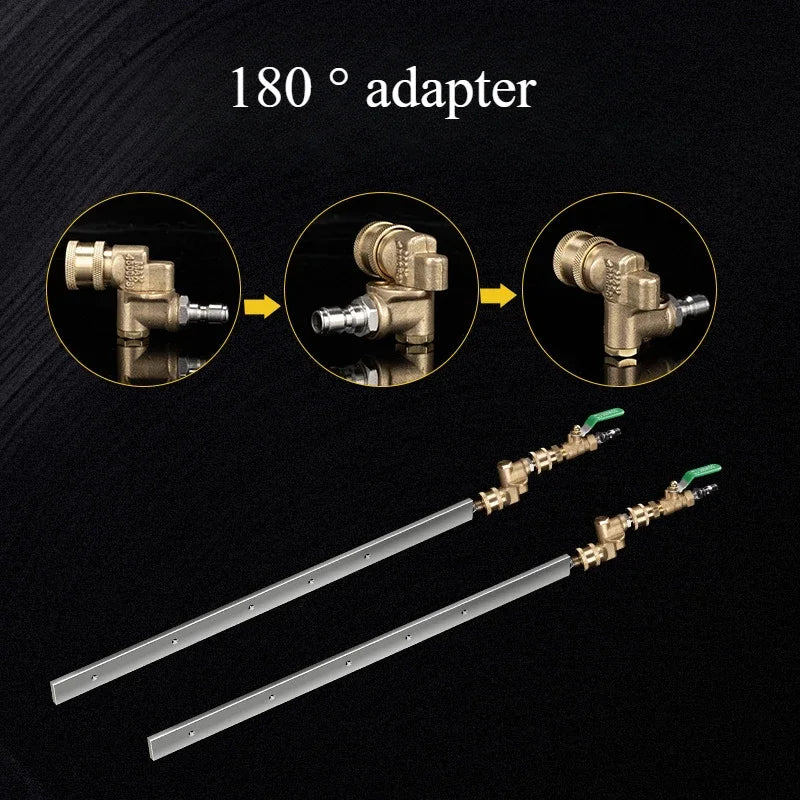 Car Free Water Tank Cleaning Tool Radiator Cleaning Rod Large Truck Water Tank Cleaning Artifact Blowing Water Tank Nozzle