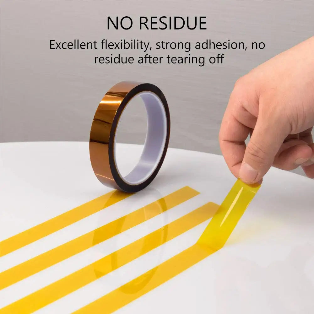 1pcs High Temperature Thermal Insulation Tape Polyimide Tape Professional for Protecting CPU PCB Circuit Board No Residue