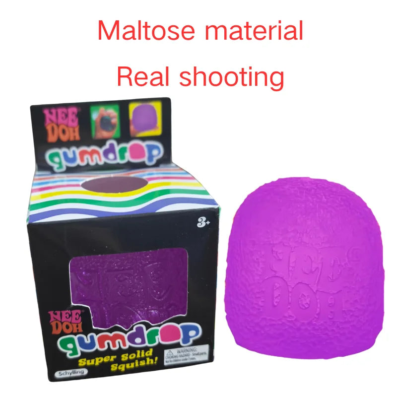 Needoh Squishy Candy Balls Sensory Toys Stress & Anxiety Relief Toys Soft,Skin Friendly,Durable Party Favors for Adult Kids Gift