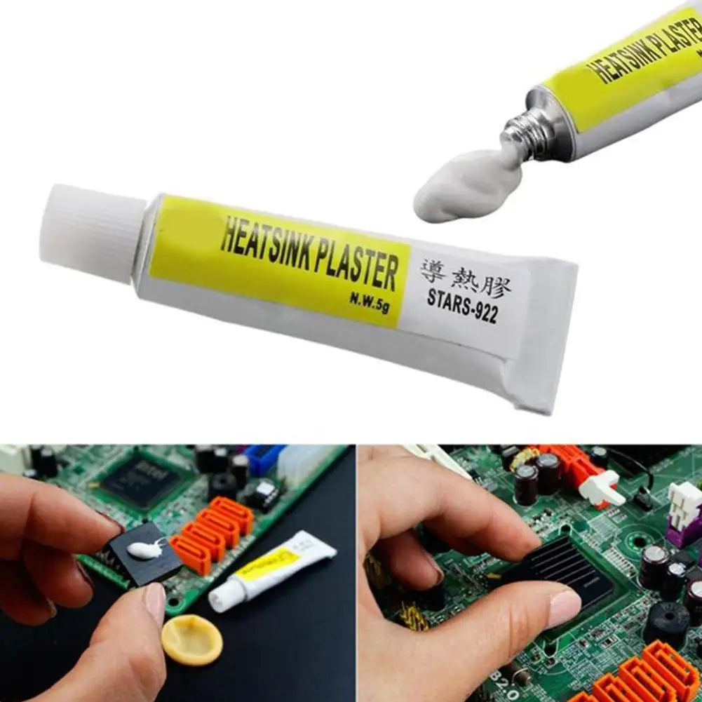 1-5Pcs Thermal Paste Conductive Heatsink Plaster Viscous Adhesive For Chip VGA LED IC Cooler Radiator Cooling Sealers
